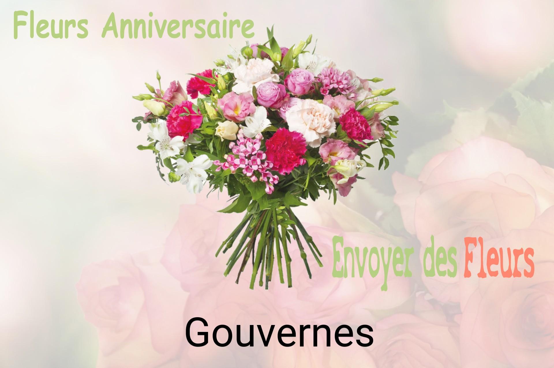 Bouquet de fleurs d’anniversaire livré à Gouvernes